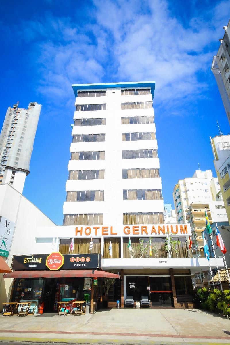 Hotel Geranium Balneário Camboriú Esterno foto